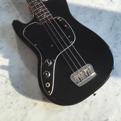 Fender Musicmaster Bass 1977 Black LEFT HANDED RARE !!! image 1