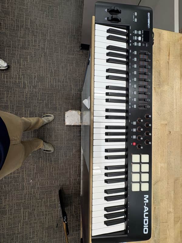 M-Audio Oxygen 61 MKV MIDI Keyboard Controller 2021 - Present - Black image 1