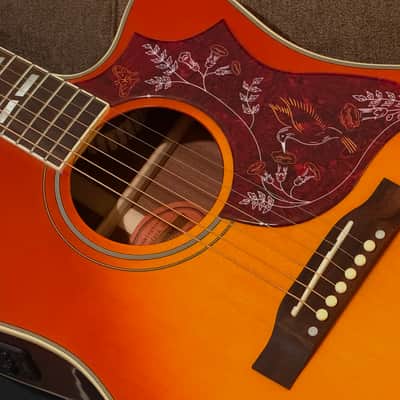 Epiphone Hummingbird Standard EC with Epiphone Gig Bag, 2026 Model in Cherry Sunburst image 2