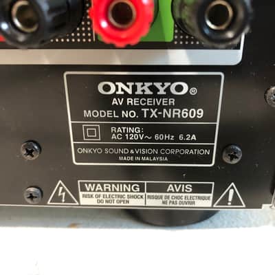 Onkyo TX-NR609 Receiver HiFi Stereo Audiophile HDMI 7.2 Channel Home Audio THX image 6