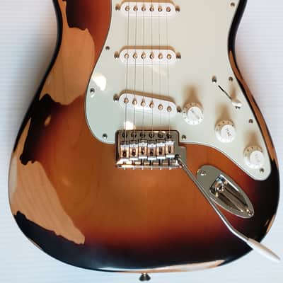 Fender Standard Stratocaster RELIC  2016 Sunburst/Relic image 1