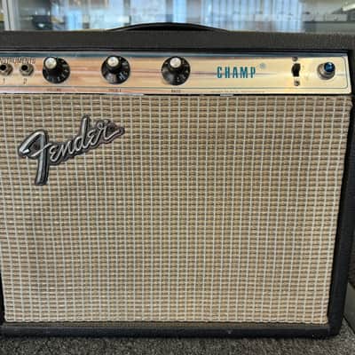 Fender Champ 6-Watt 1x8" Guitar Combo 1974 - Silverface image 3