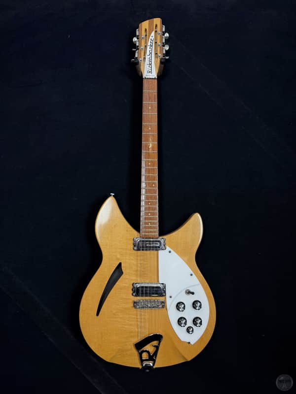 Rickenbacker 330/12 from 1966 in Natural with original Hardcase image 1