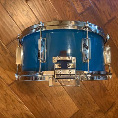 80s Yamaha Tour Custom SD-086 - 6.5" x 14" - Cobalt Blue - 8000 series SD086 MIJ 1988 image 9