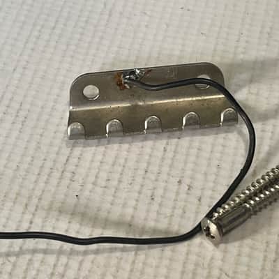 1980's Era Original Floyd Rose Made in Germany Chrome Tremolo Bridge Vibrato Kramer Guitar FU Tone Brass Block image 3
