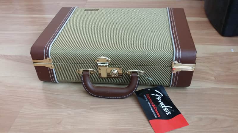 Fender Harmonica Case (with harmonica case dividers) Tweed | Reverb