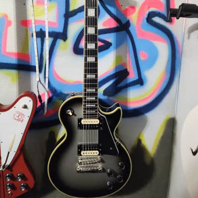 Epiphone Custom Pro - Silverburst w/ Slash pups and SKB soft hardcase image 1