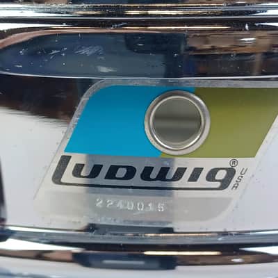 Ludwig Supraphonic 5x14" Snare Drum B/O 10Lug Vintage80s Aluminum/Chrome 2240015 image 2