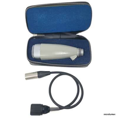 Sennheiser MD21-2 60's Vintage Dynamic Microphone. Case. Adapter Cable XLR. MD21 image 8