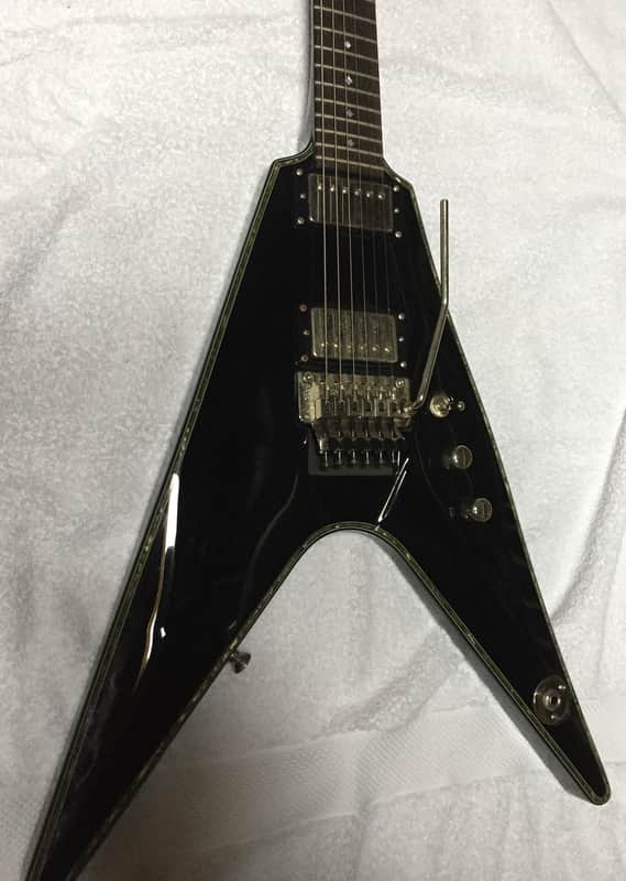 DBZ CAVALLO(カバロ) ST-FR フライングV ガンメタル DBZ Guitars Cavallo ST-FR Electric Guitar - Gunmetal Metallic