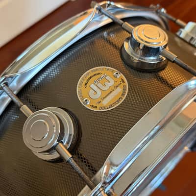DW Collector's Knurled Series Steel 5.5x14" Snare Drum image 3