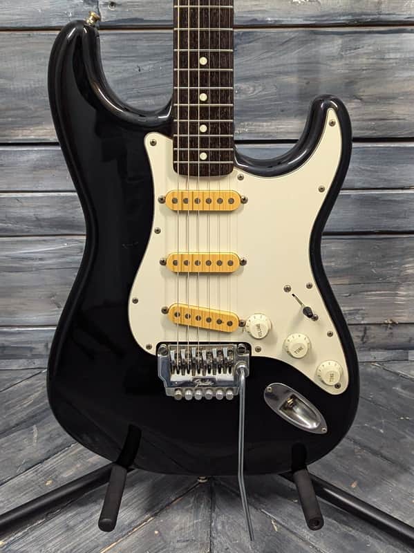 Used Squier by Fender 1984-1987 MIJ E Series Locking Tremolo Stratocaster image 1
