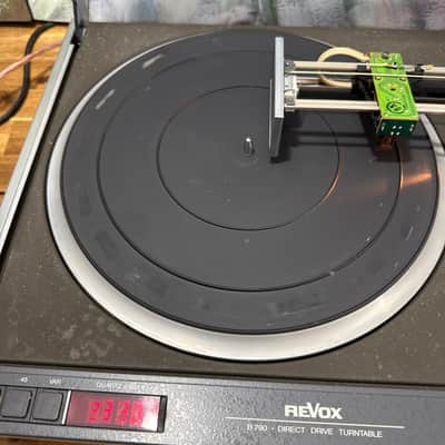 revox b790 Direct Drive Quartz Vintage Audiophile Vinyl Record Player turntable image 14