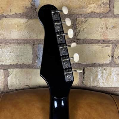 1960s EKO 500/V4 Sparkly Red / White Pearl Vintage Made In Italy Electric Guitar W/ Original Hardshell Case! image 9