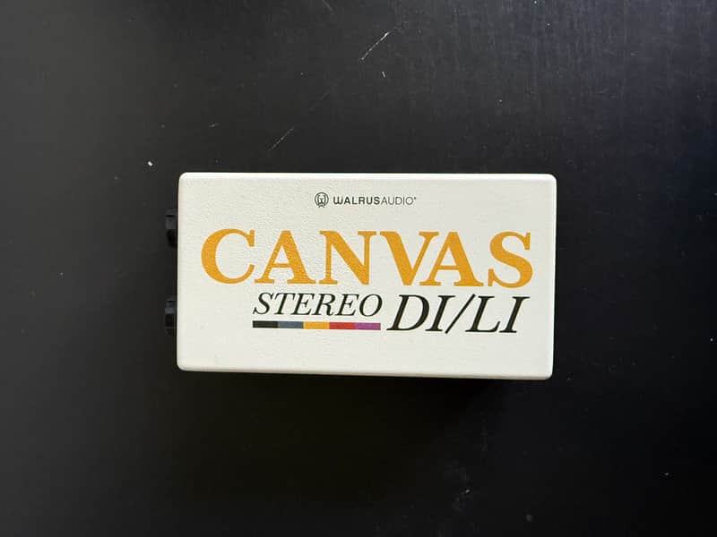 Walrus Audio Canvas Stereo Dual Line Isolator Direct Box 2022 - Present Harvest image 1