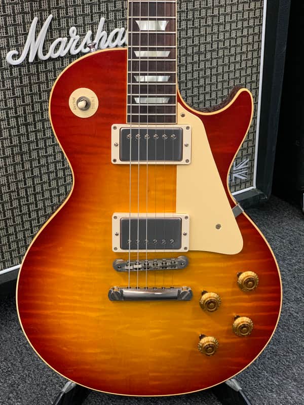 Gibson Custom Shop '59 Les Paul Standard Reissue 2023 Washed Cherry Burst image 1