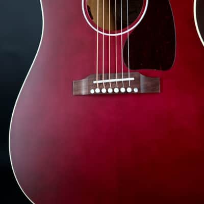 Gibson J-45 Special 2025 - Present - Satin Wine Red image 6