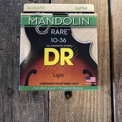DR Rare Phosphor Bronze Mandolin Strings MD-10 Lite 10-36 image 1