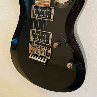 Cort X Custom Double Cut Seymour Duncan Pickups Lic. Floyd Rose 2013 Black Metallic image 6