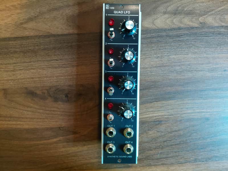 Synthetic Sound Labs - 1250 Quad LFO [ 5U MU Dotcom ] image 1