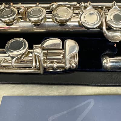 Sonare Open Hole Sterling Silver Flute with low B foot  SFABOF image 6