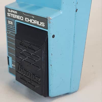 Ibanez Vintage SC10 Super Stereo Chorus 80"s-Blue Guitar Effect Pedal image 3