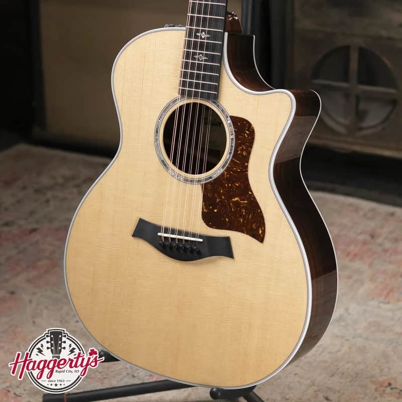 Taylor 454ce 12-String Grand Auditorium Acoustic/Electric Guitar with Hardshell Case image 1