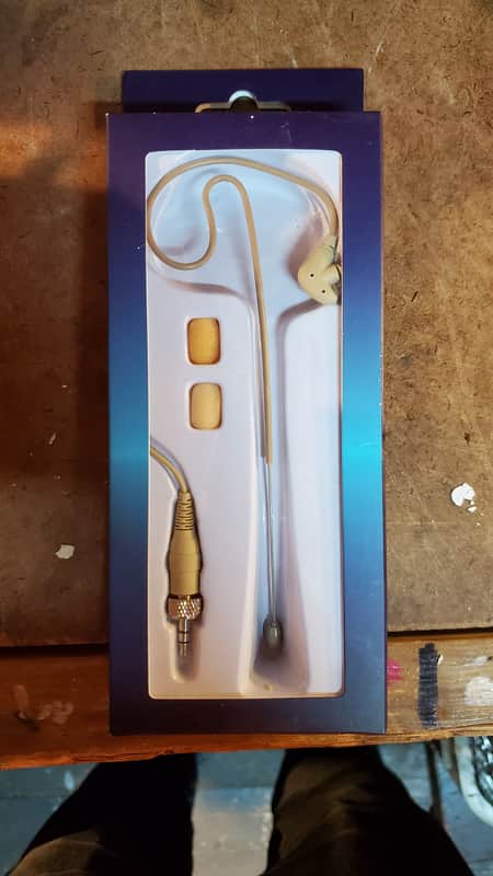 Pyle Mini Ear-Set Microphone  Beige image 1