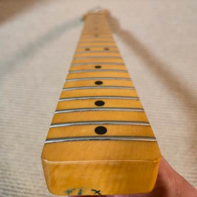 Squier Classic Vibe 50's Telecaster (Neck & Tuners Only) - Stripped Truss Rod - AS IS/FOR REPAIR image 8