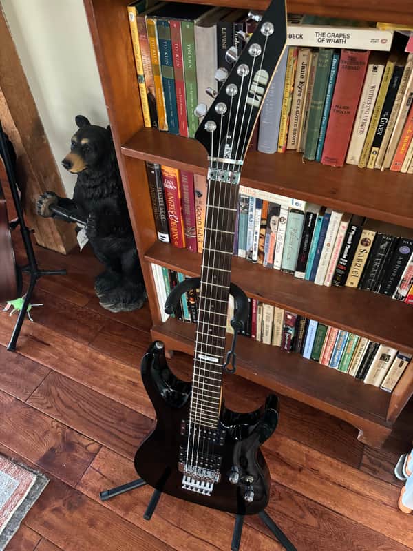 ESP LTD MH-100 1999 - 2002 - Black image 1