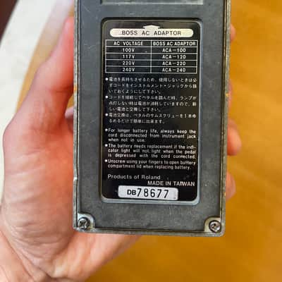 Boss DS-1 Distortion (Silver Label) 1994 - Present - Orange image 2