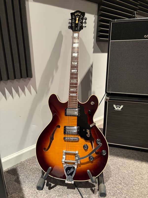 Guild Starfire V 1999 - Tobacco Sunburst image 1