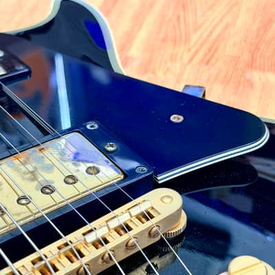 🔥2015🔥 Burny SRLC-55 Black Les Paul Custom~ Gold Hardware~ Japanese Import! image 7