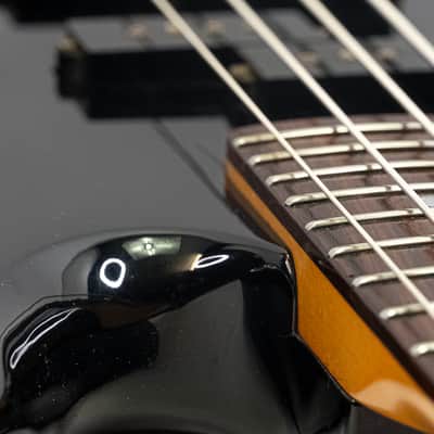 1990s BC Rich Mockingbird Bass – Active Electronics – Black image 10