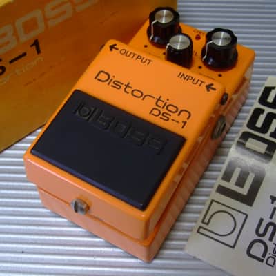 Boss DS-1 Distortion Made in Japan (Black Label 1986) | Reverb