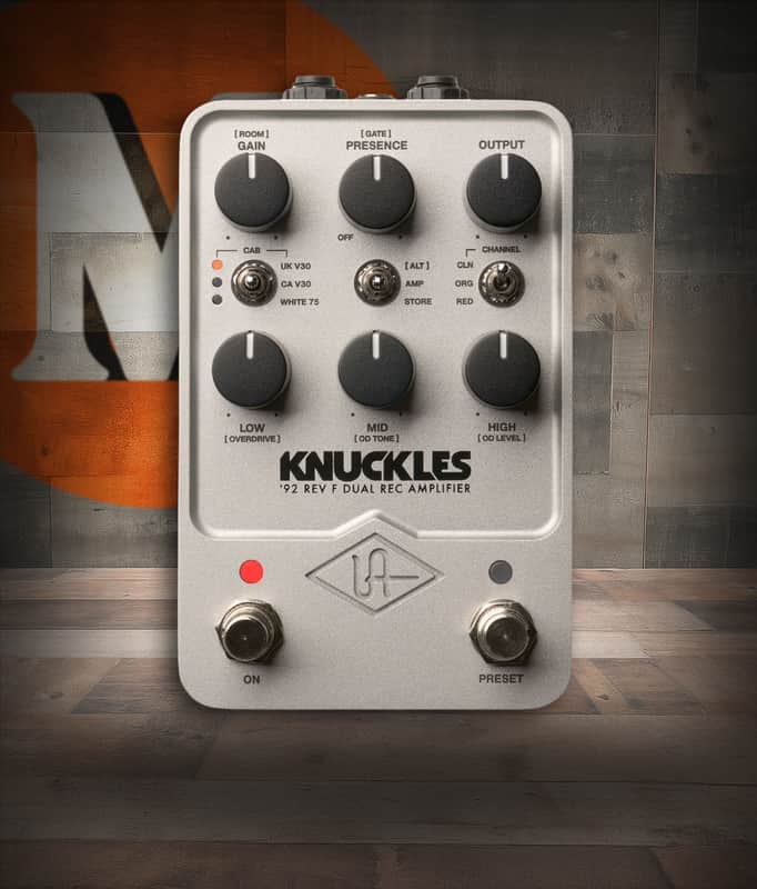 Universal Audio UA-KNUCKLES Dual Rec Amplifier Emulation Pedal (UA-KNUCKLES) image 1