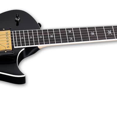 ESP LTD WA-Warbird Will Adler Signature Electric Guitar Black with Graphic Brand New Made in Korea image 3