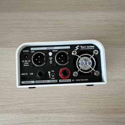 Two Notes Torpedo Captor X 8ohm Stereo Reactive Load Box / Attenuator 2020 White image 2