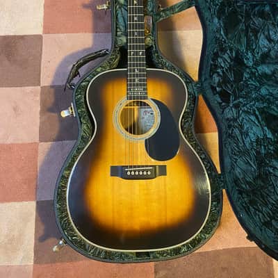 Martin 000-28 Lonnie Donegan Signature 2002 Sunburst 13-72 (Played by Peter Donegan on The Voice UK) image 12