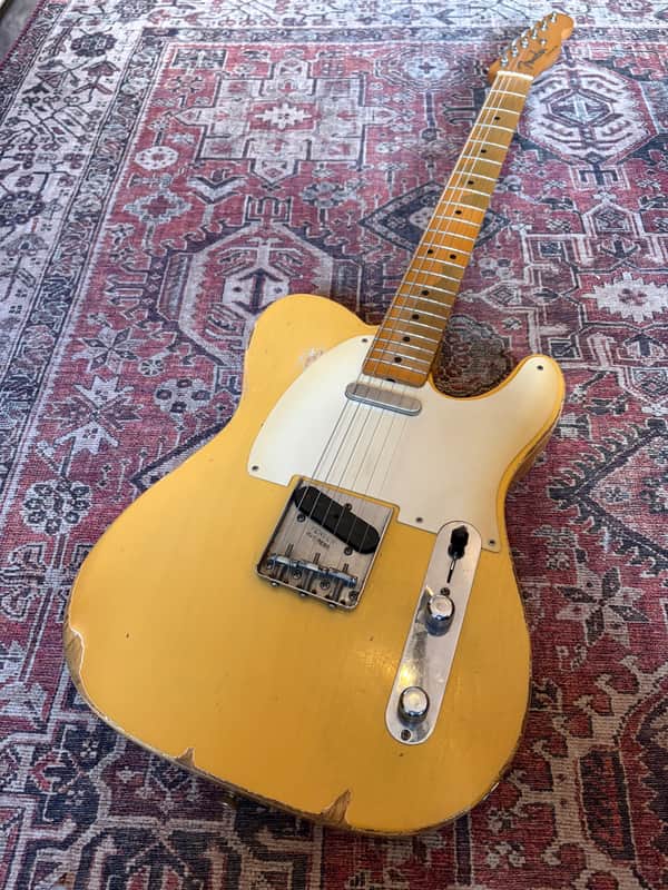 2011 Fender Road Worn '50s Telecaster - Blonde image 1