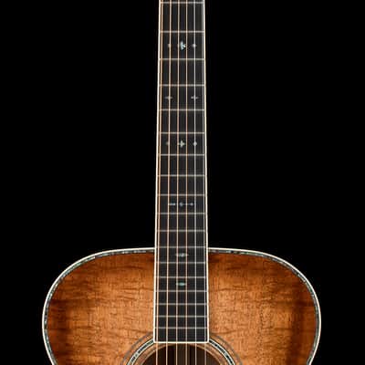 Martin Custom Shop OM-41 Style Exceptional Figured Koa Toasted Burst (Empire Music Spec) #32431 image 5