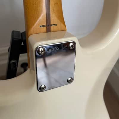Fender JV Modified '60s Stratocaster 2022 - 2024 - Olympic White image 10