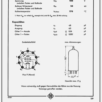4 TrueNOS (Rare) SameCode 1965 Telefunken <> Diamond Germany EF804 (1 Still Sealed) /Grail Mic Tube /V72 V76 v72 v76 v69 siemens v77 klangfilm aeg neumann studios image 4