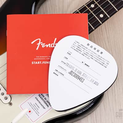 2023 Fender Traditional II 60s Stratocaster Sunburst w/ Tags, Japan MIJ image 15