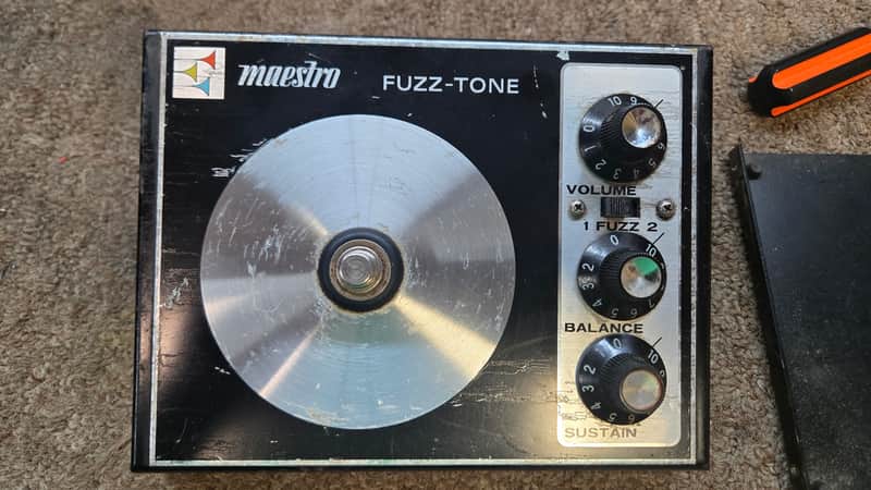 Maestro FZ-1S Fuzz Pedal Overdrive Booster image 1