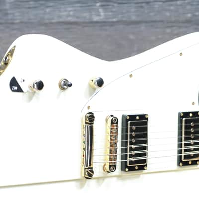 ESP LTD Phoenix-1000 LH Vintage White Seymour Duncan Pickups Electric Guitar image 4