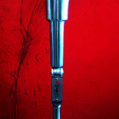 Vintage 1960's Electro-Voice 664 Cardioid Dynamic Microphone w Berger Industries cast iron stand PROP DISPLAY image 4