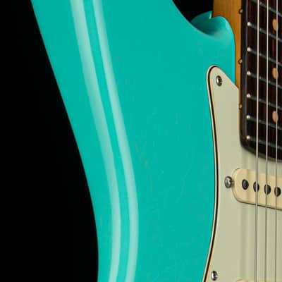 Fender American Ultra Luxe Vintage '60s Stratocaster HSS - Sea Foam Green #27959 image 6