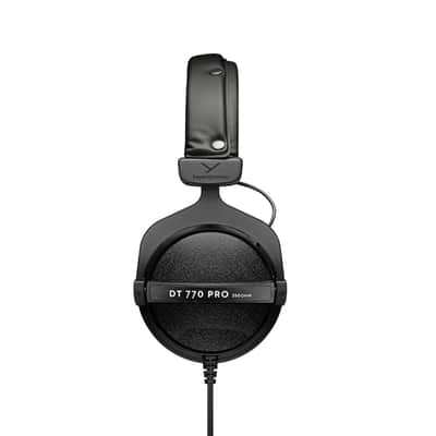 beyerdynamic DT 770 Pro 250 Ohm Headphone with Carry Bag and Acrylic Stand Bundle image 3