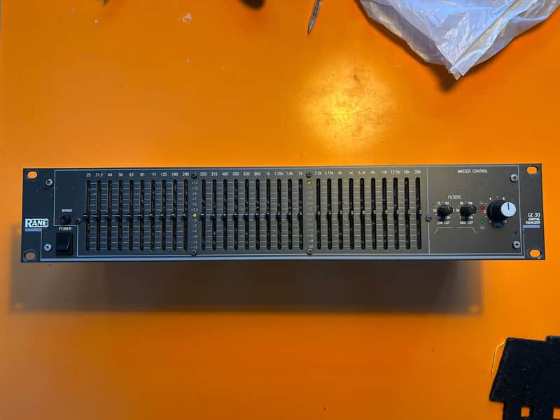 Rane GE30 Single-Channel One-third Octave Graphic Equalizer image 1